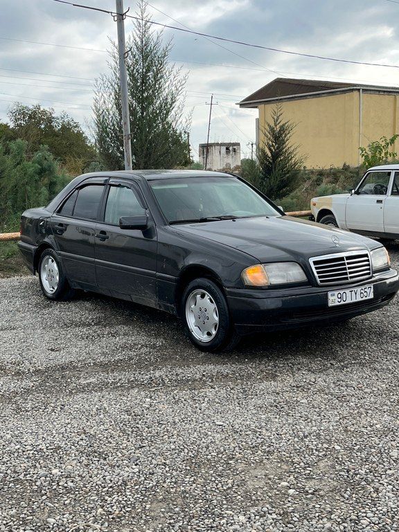 Mercedes C 180, 1.8 L, 1993 il, 506 430 km 90-TY-657 — Avtomobillər, Neftçala