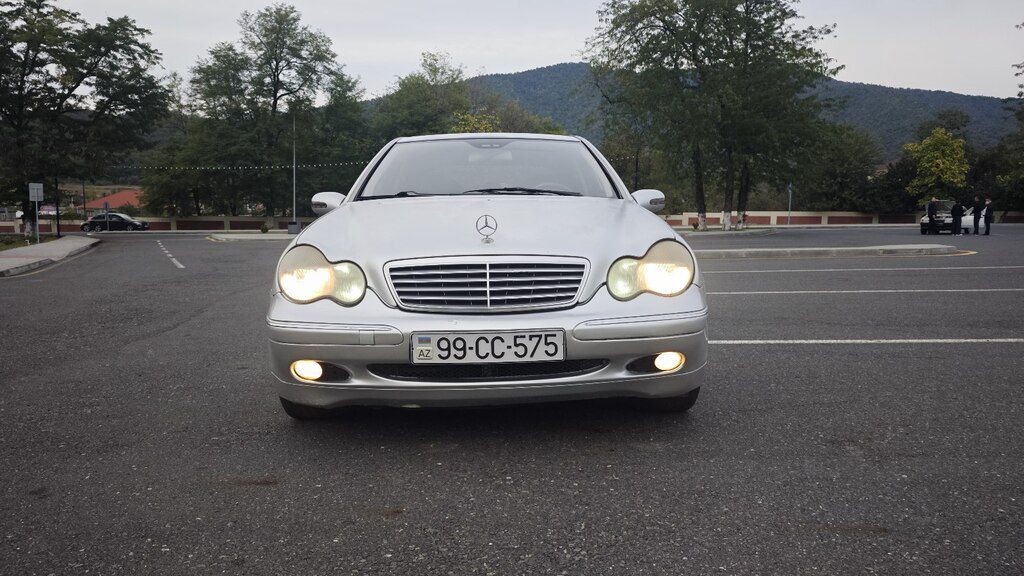 Mercedes C 200, 2.2 L, 2000 il, 404 705 km 99-CC-575 — Avtomobillər, Zaqatala