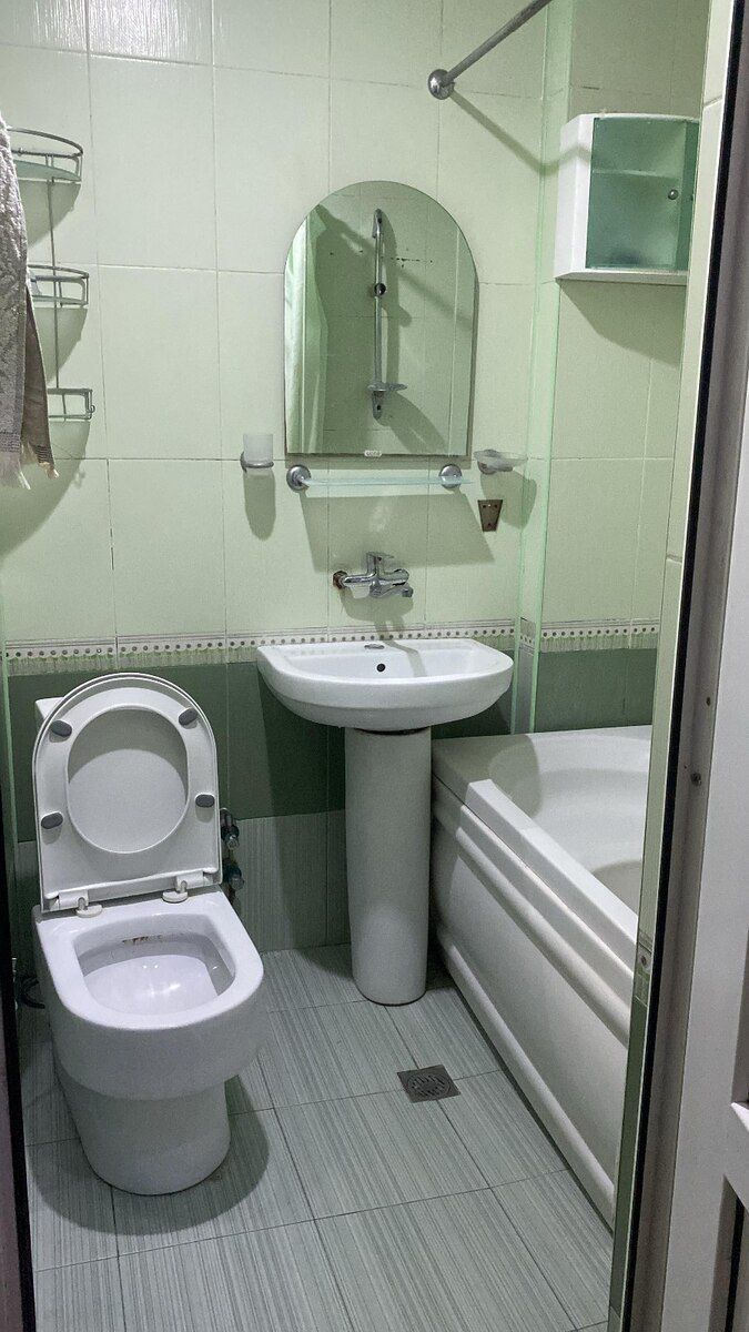 2-otaqlı yeni tikili kirayə verilir, H.Aslanov m., 70 m² — Mənzil, Bakı (4)
