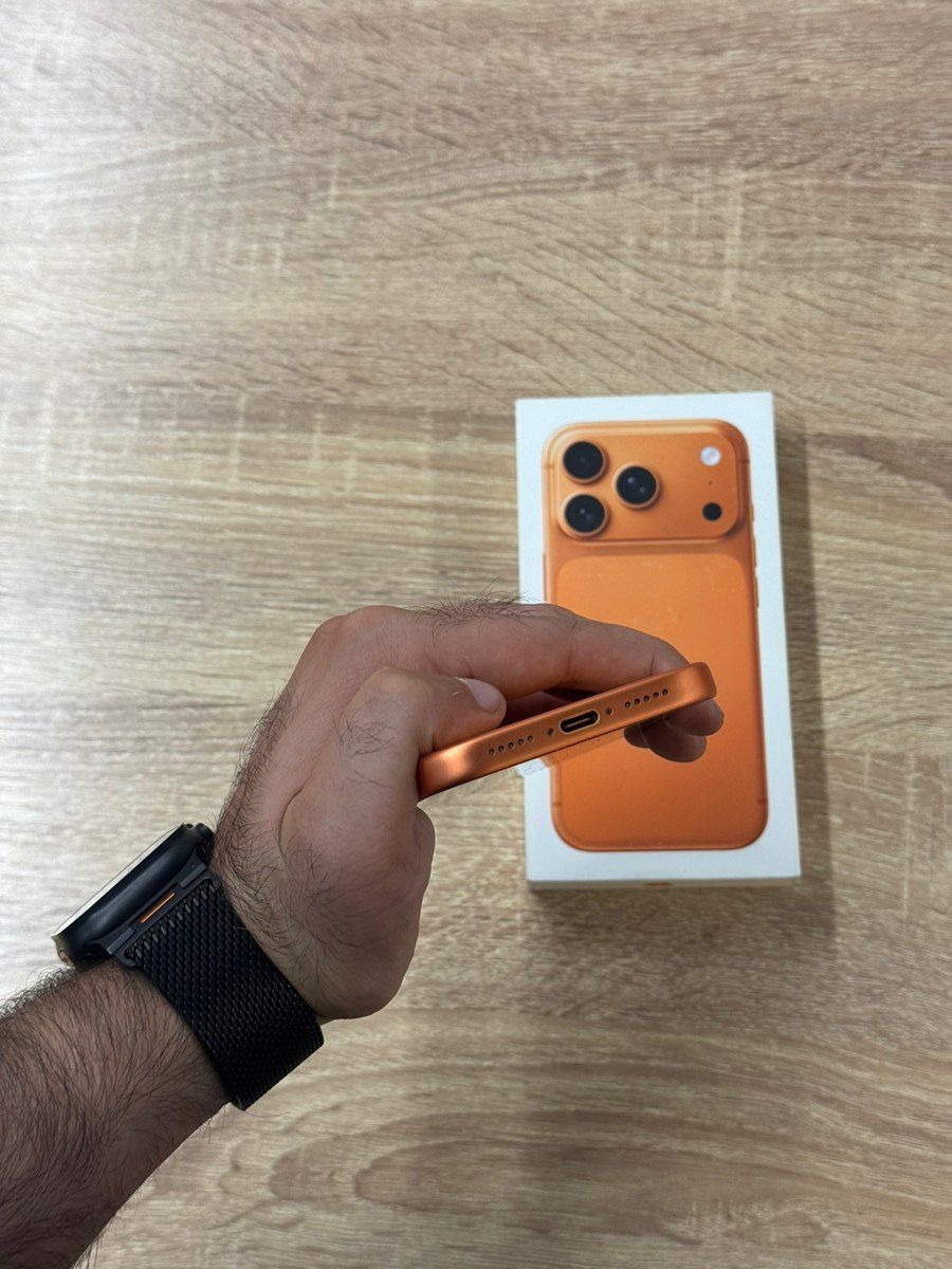 Apple iPhone 17 Pro Cosmic Orange 256GB/12GB — Smartfonlar, Bakı (5)