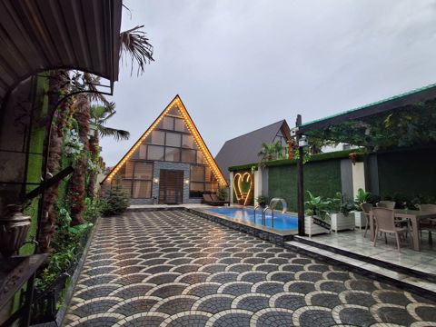 Villa kirayə verilir, Qəçrəş kəndi — Quba