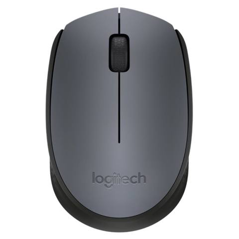 Logitech M170 Simsiz Optik Siçan (Grey) – 910-004642 Sadə, etibarlı — İbay Az — Keyboards & Mice