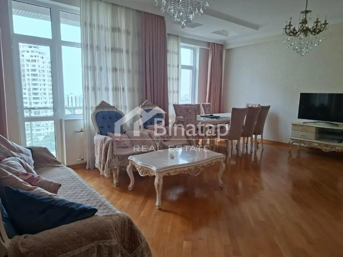 Satılır 3 otaqlı yeni tikili 117 m², 8 Noyabr metrosu, Nəsimi rayonu — Mənzil, Bakı (2)