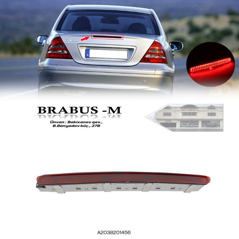"Mercedes C-class w203" baqaj stopu — Ehtiyat hissələri və aksesuarlar, Bakı