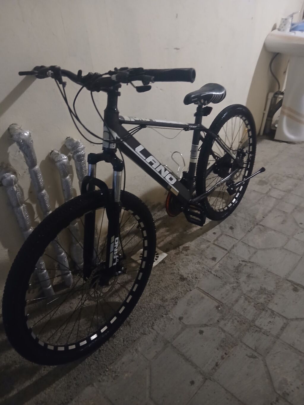 Lanq (Lando) dağ velosipedi - Güclü alüminium gövdə, idman/mtb — Dağ velosipedləri, Bakı (2)