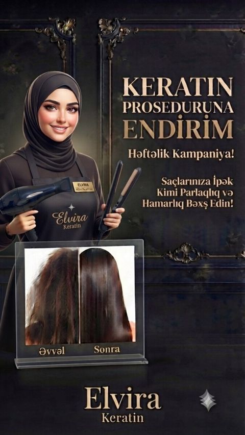 Keratin xidməti — Bakı