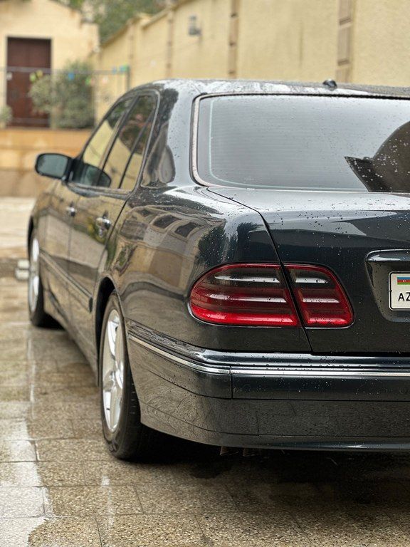 Mercedes E 220, 2.2 L, 2000 il, 357 000 km — Avtomobillər, Bakı (12)