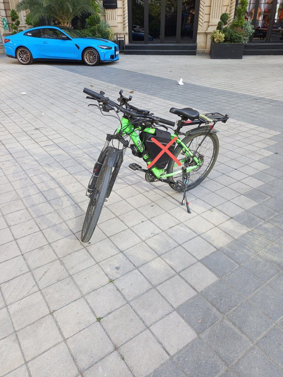 Elektirikli velosiped — Velosipedlər, Bakı (2)