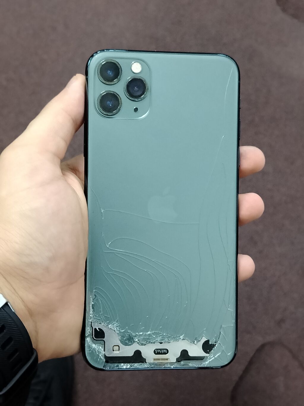 IPhone 11 Pro, 64 GB, Matte Midnight Green, Face ID — Apple iPhone, Bakı (2)