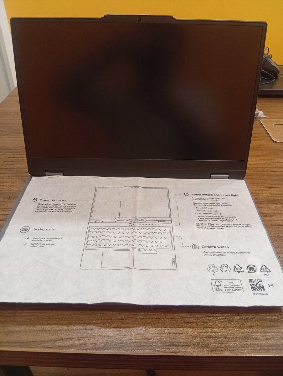 Lenovo loq RTX 5060 / 32GB RAM / i7-13650HX — Noutbuklar, Bakı (3)