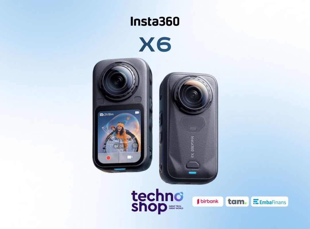 Insta360 X6 — Foto və video texnikası, Bakı
