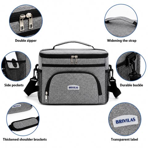 Termoçanta Brivilas, 20 l, boz — Bakı