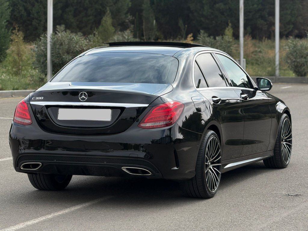 Mercedes C 300, 2.0 L, 2016 il, 117 000 km — Avtomobillər, Gəncə (9)