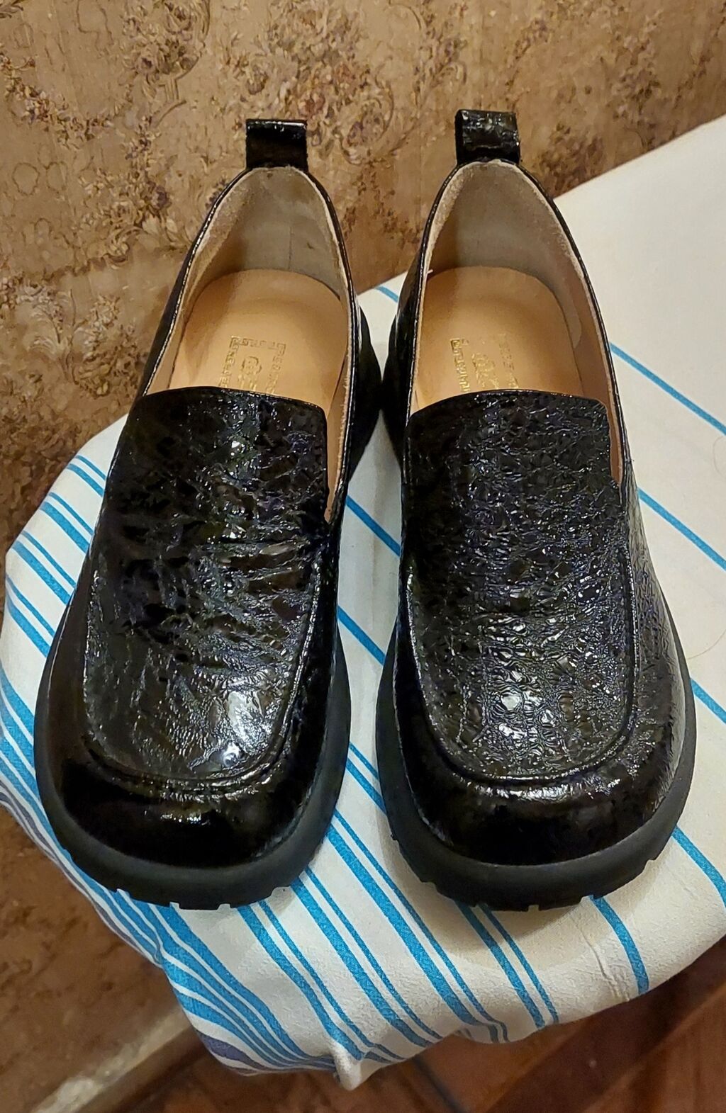 Qara rəngli uşaq loaferləri - Model: slip-on loafer - Material — Uşaq ayakkabısı, Bakı