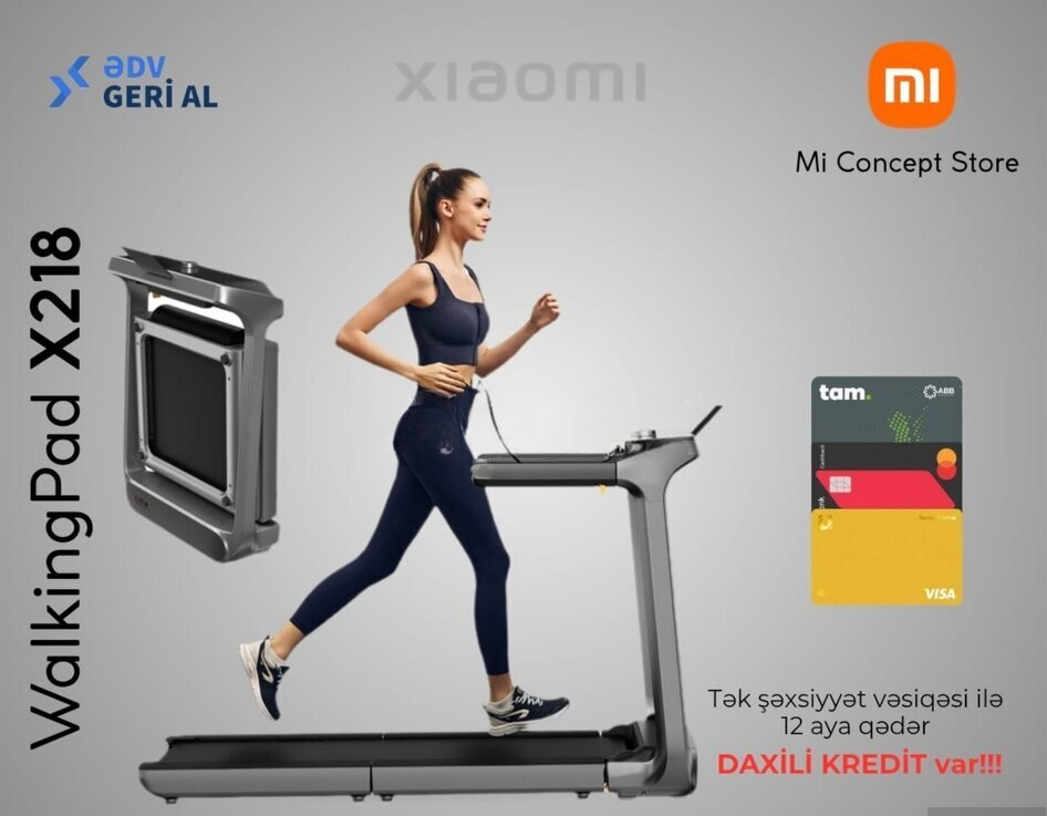 Qaçış trenajoru Kingsmith WalkingPad X21 — Bakı