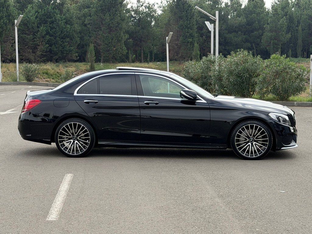 Mercedes C 300, 2.0 L, 2016 il, 117 000 km — Avtomobillər, Gəncə (8)