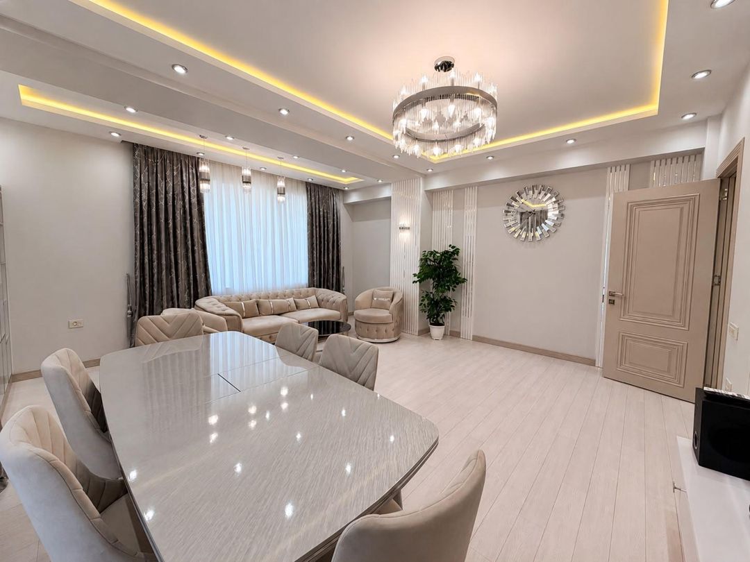 3 otaqlı mənzil, 129 m², Salatın Əsgərova küç., Blok 3 (28 Park Residence) — Mənzil, Bakı (3)