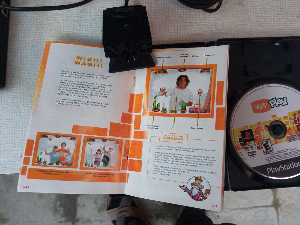 PlayStation 2 Eye Toy Camera — Oyunlar, konsollər və proqramlar, Bakı (8)