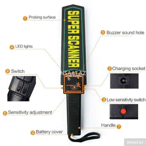 Metal detektoru "Scanner" — Bakı