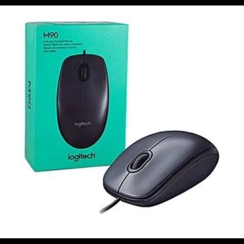 Logitech M90 910-001793 1000 DPI Simli Optik Kompüter Siçanı — Black — Bakı