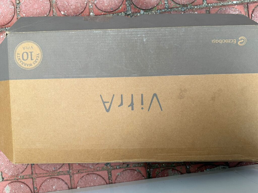 Creavit hamam dəsti – lavabo və alt dolab Üzərində Vitra kran və — Lavabolar, Bakı (3)