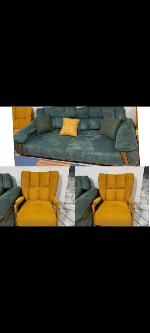 İşlənmiş, Divan, 2 kreslo, Açılan — Bakı