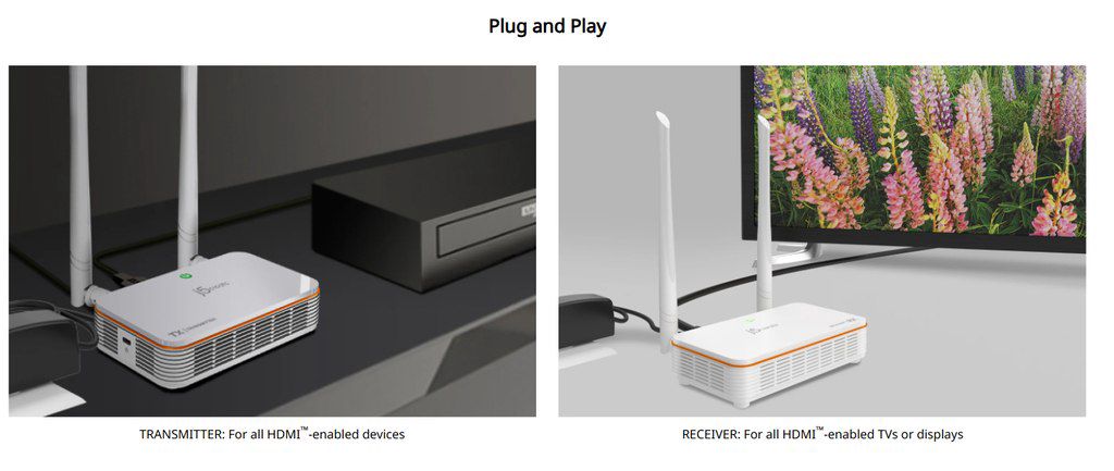 HDMI Wireless ötürücü — Periferik cihazlar, Bakı (5)