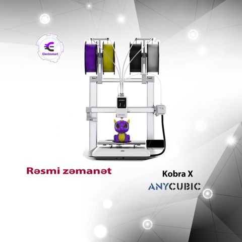 3D printer Anycubic Kobra X — Bakı