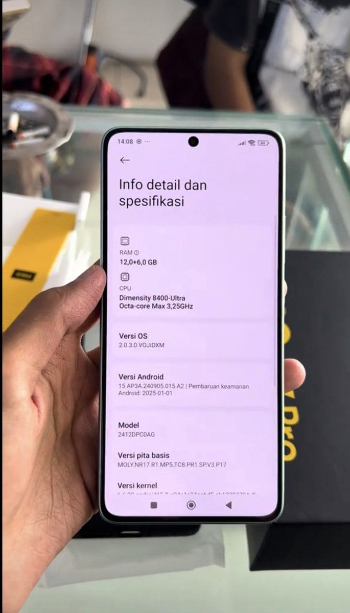 Xiaomi Poco X7 Pro Yellow 256GB/12GB — Smartfonlar, Salyan (5)