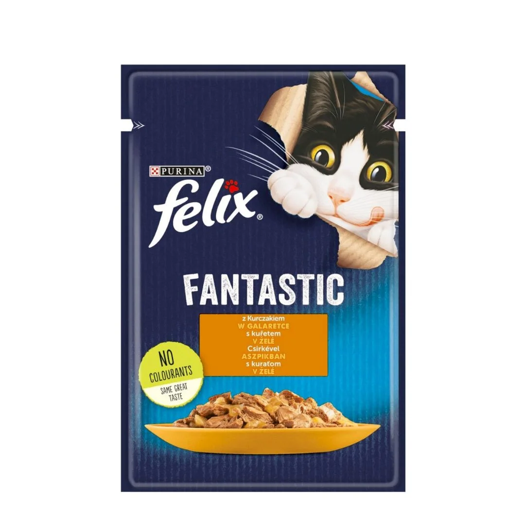 Felix Fantastic toyuq əti ilə jeledə, 85 гр — Bakı