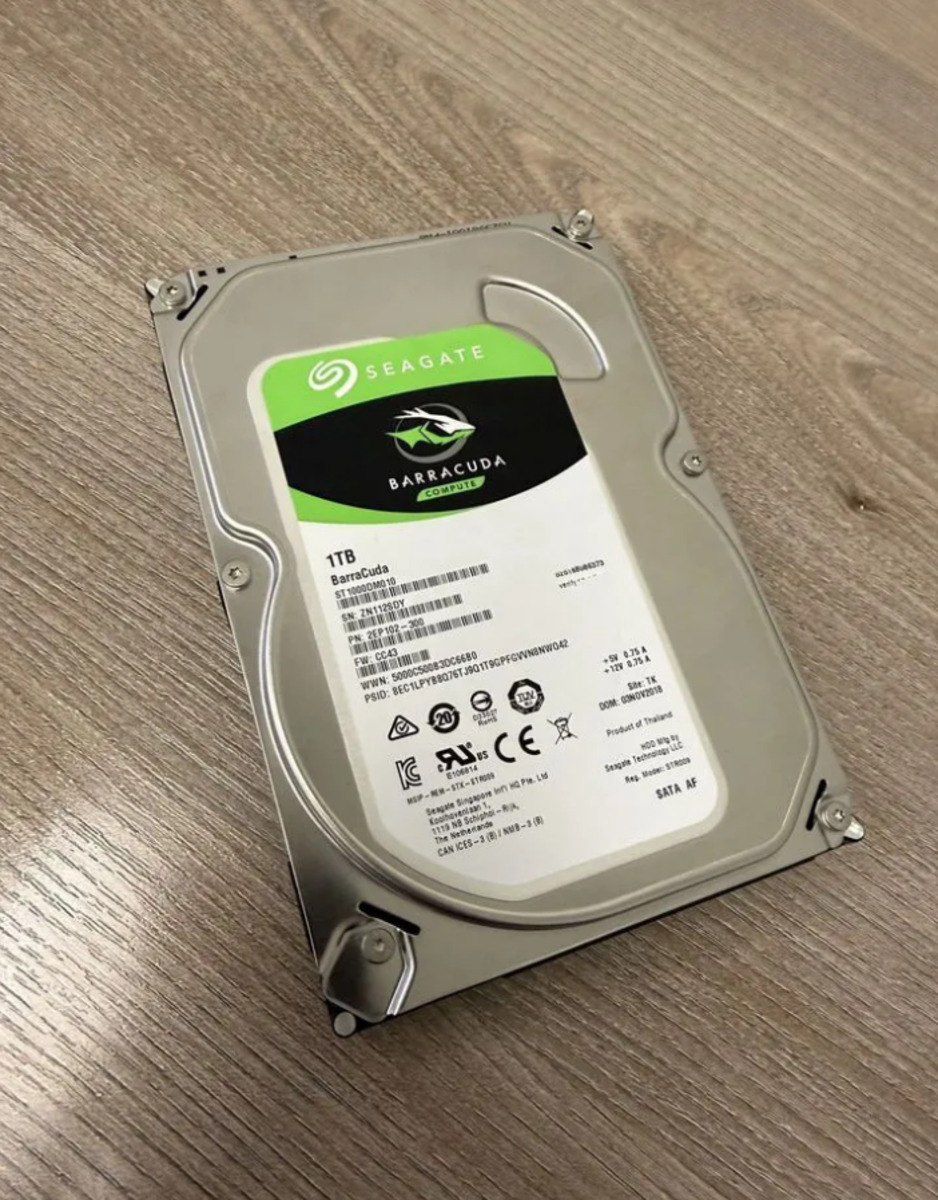 Hard Disk HDD Seagate Barracuda 1TB — Kompüterlər və noutbuklar, Bakı