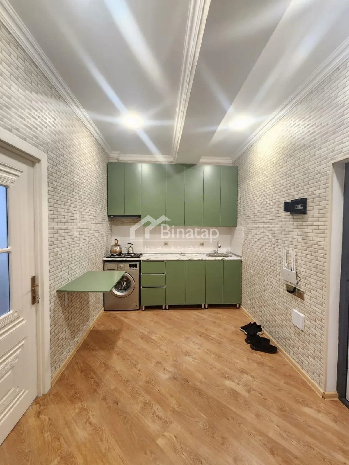 Satılır 2 otaqlı yeni tikili 55 m², Saray qəsəbəsi, Abşeron rayonu — Mənzil, Bakı (2)
