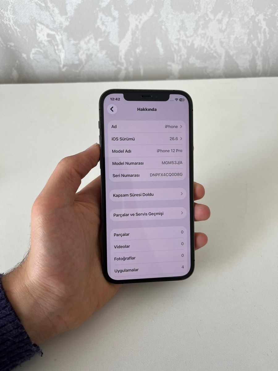 Apple iPhone 12 Pro Graphite 128GB/6GB — Smartfonlar, Bakı (3)