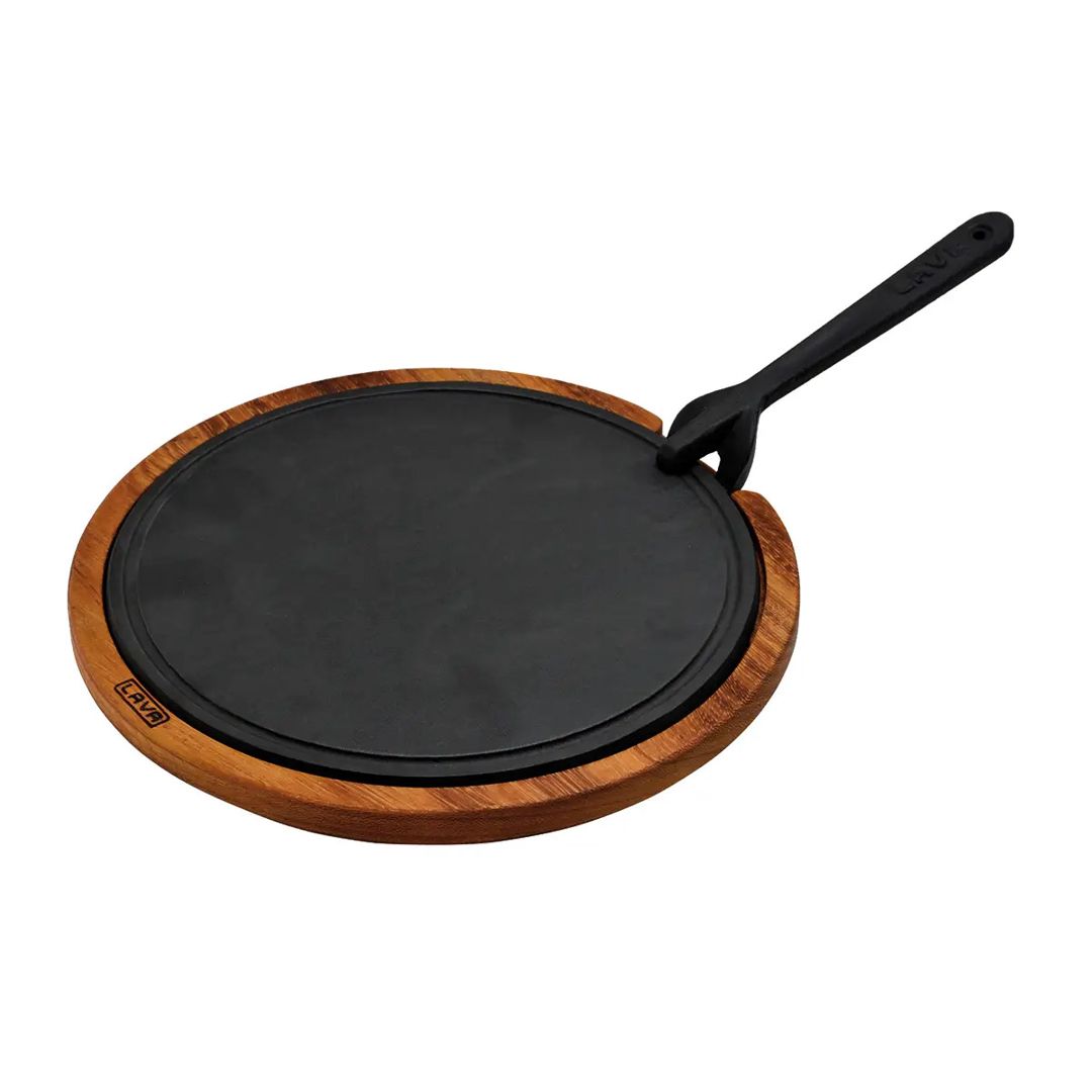 Doğrama taxtası Lava Metal, çuqun və ağac, qara, 32,7x2,7 sm - LV HRC HP 29 AS 261 IR — Mallar, Bakı