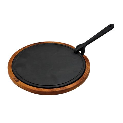 Doğrama taxtası Lava Metal, çuqun və ağac, qara, 32,7x2,7 sm - LV HRC HP 29 AS 261 IR — Bakı