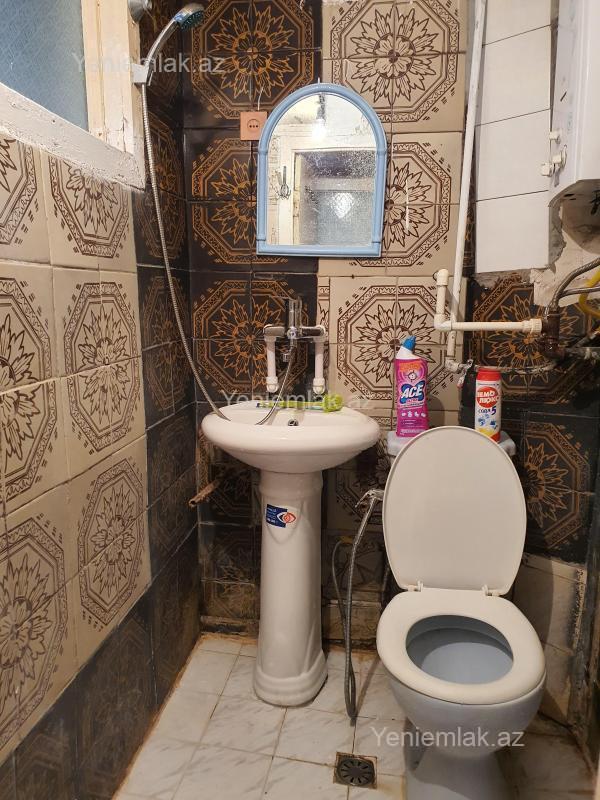 Satılır 1 otaqlı Bina evi menzil (Köhnə tikili), 33 m², Yasamal rayonu — Mənzil, Bakı (9)