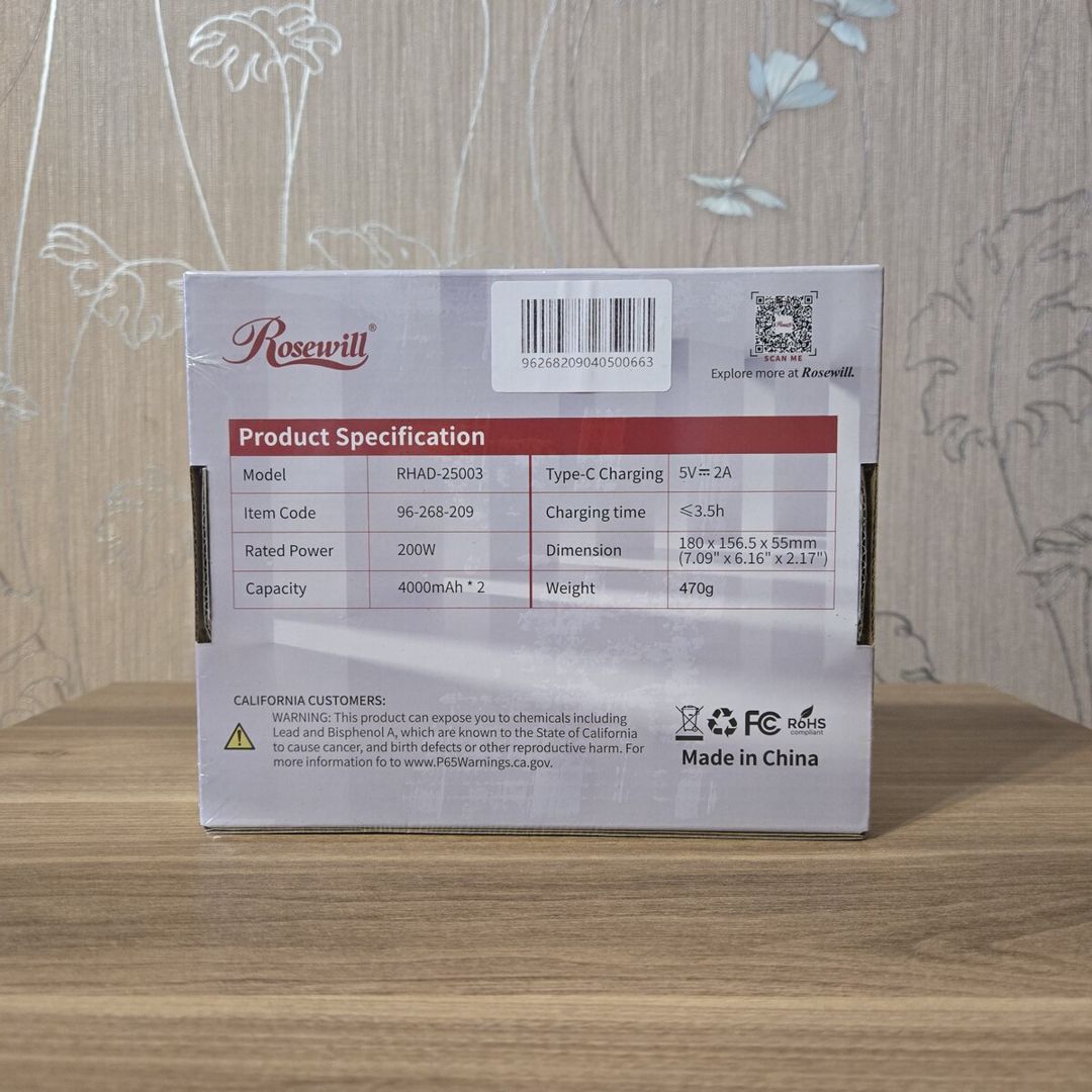 Rosewill elektrikli hava üfürücü (Air Duster) — Periferik cihazlar, Bakı (2)