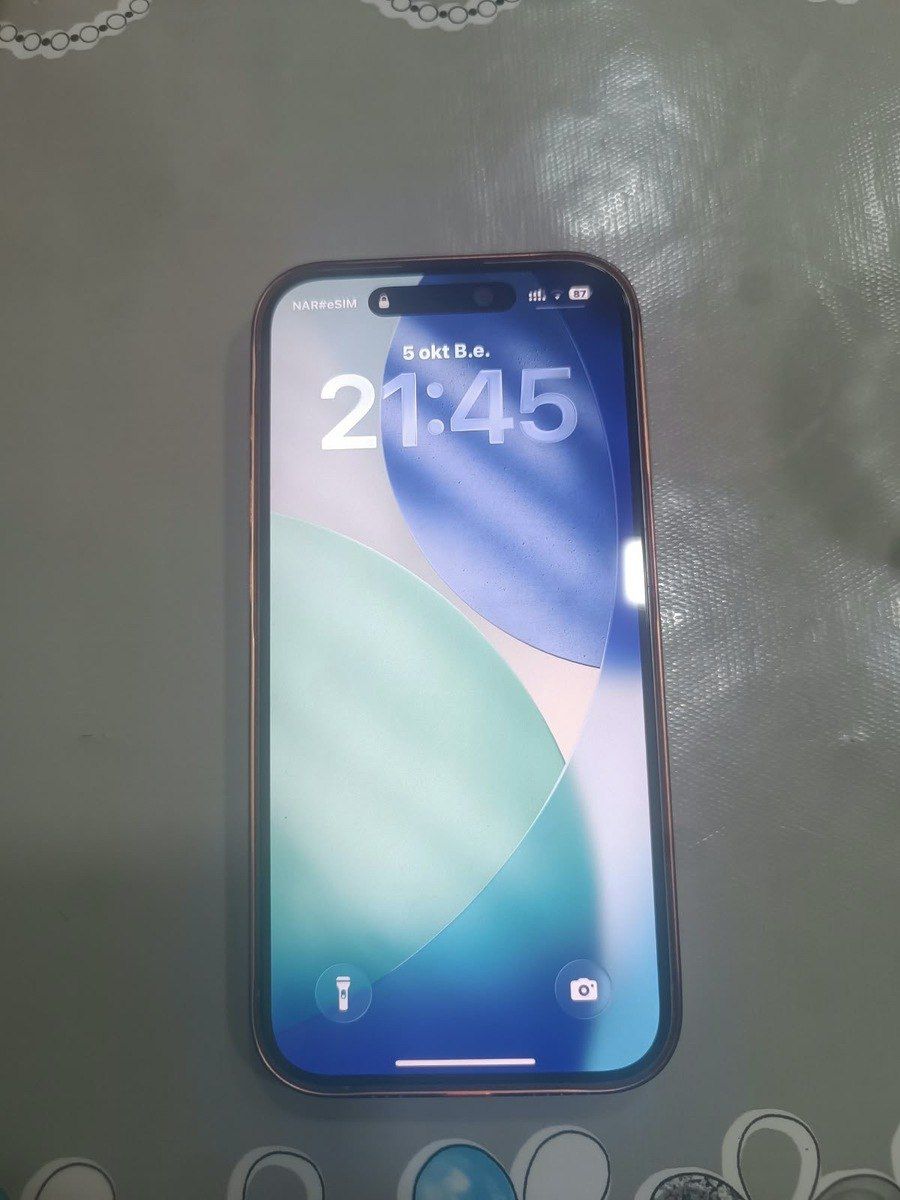 Apple iPhone 15 Pro Natural Titanium 128GB/8GB — Smartfonlar, Sumqayıt