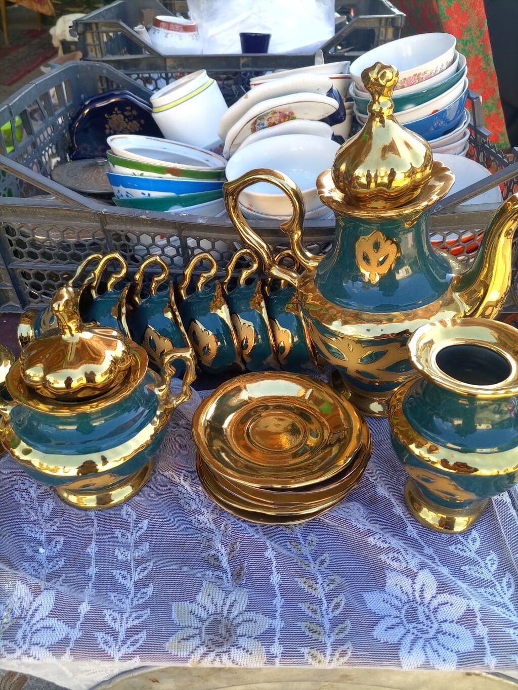 Çay dəsti, Keramika — Süfrə qabı, Bakı (2)