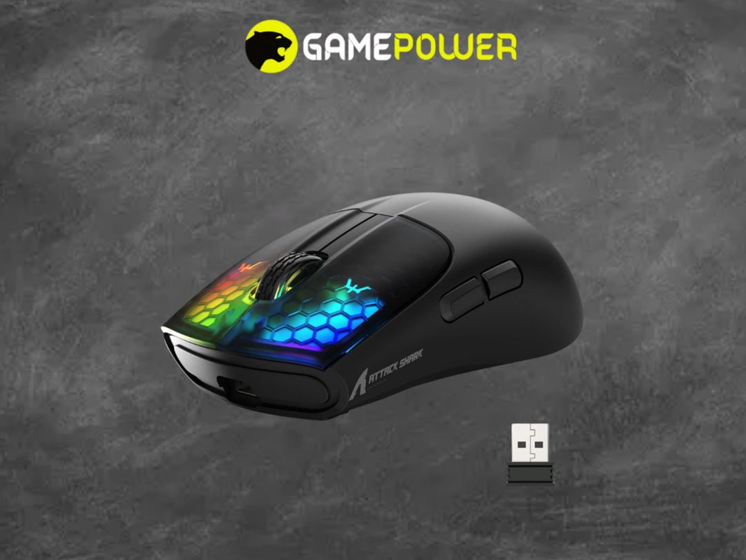 Mouse attack shark X5 – black — Periferik cihazlar, Bakı (2)
