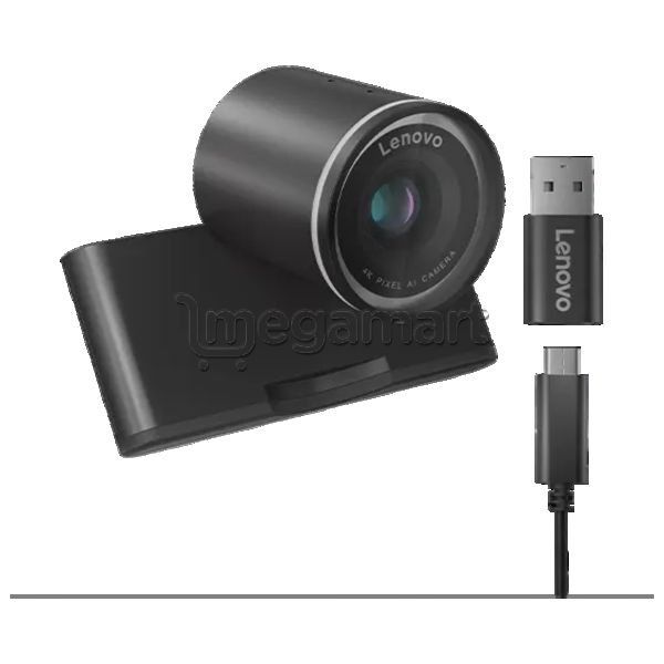 Veb kamera Lenovo 4K Pro, 8 MP, USB Type-C, qara - 4XC1Q25246 — Veb kameralar, Bakı (2)