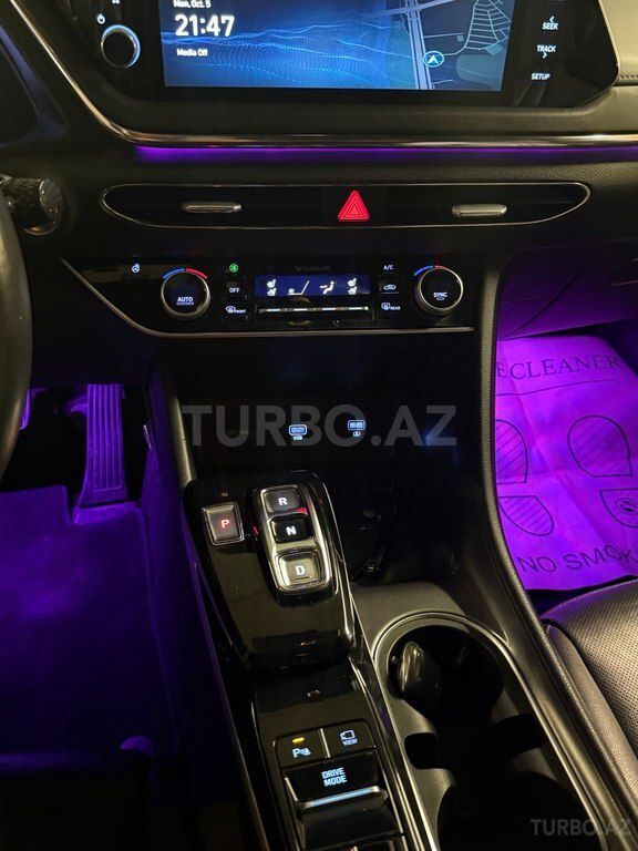 Hyundai Sonata, 2.0 L, 2022 il, 70 000 km — Avtomobillər, Bakı (10)