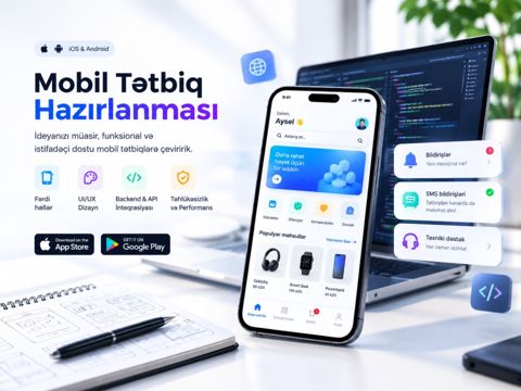 Mobil tətbiq hazırlanması — Bakı