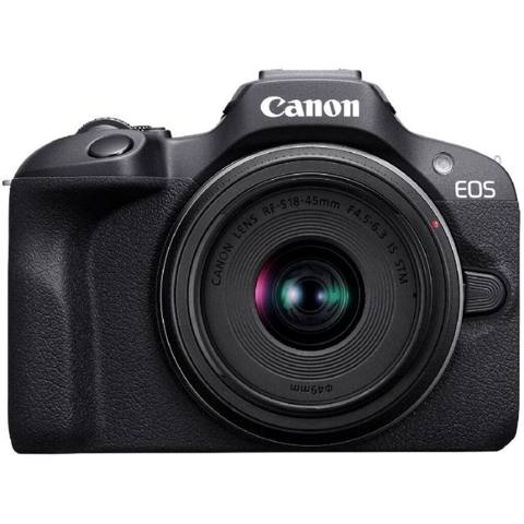 Canon EOS R100 + RF-S 18-45 IS STM Lens Kompakt və yüngül gövdəyə — Bakı