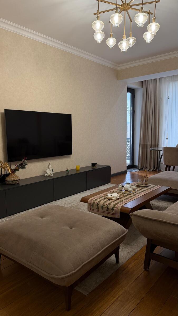 İcarəyə verilir 3 otaqlı yeni tikili 128 m² — Mənzil, Bakı (7)