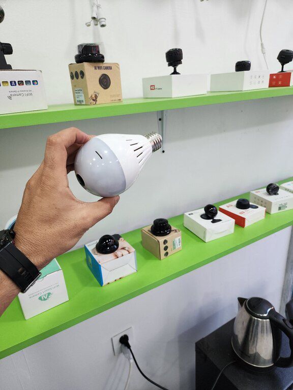 Wi-Fi PTZ kamera 360°FHD 3MP+32GB — Ağıllı ev və təhlükəsizlik, Bakı (6)