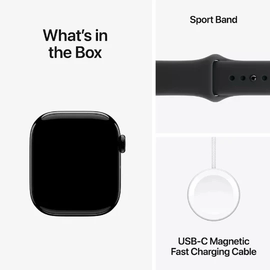 Smart saat Apple Watch Series 11 46MM Jet Sport Band W/Black — Ağıllı saatlar, Bakı (3)