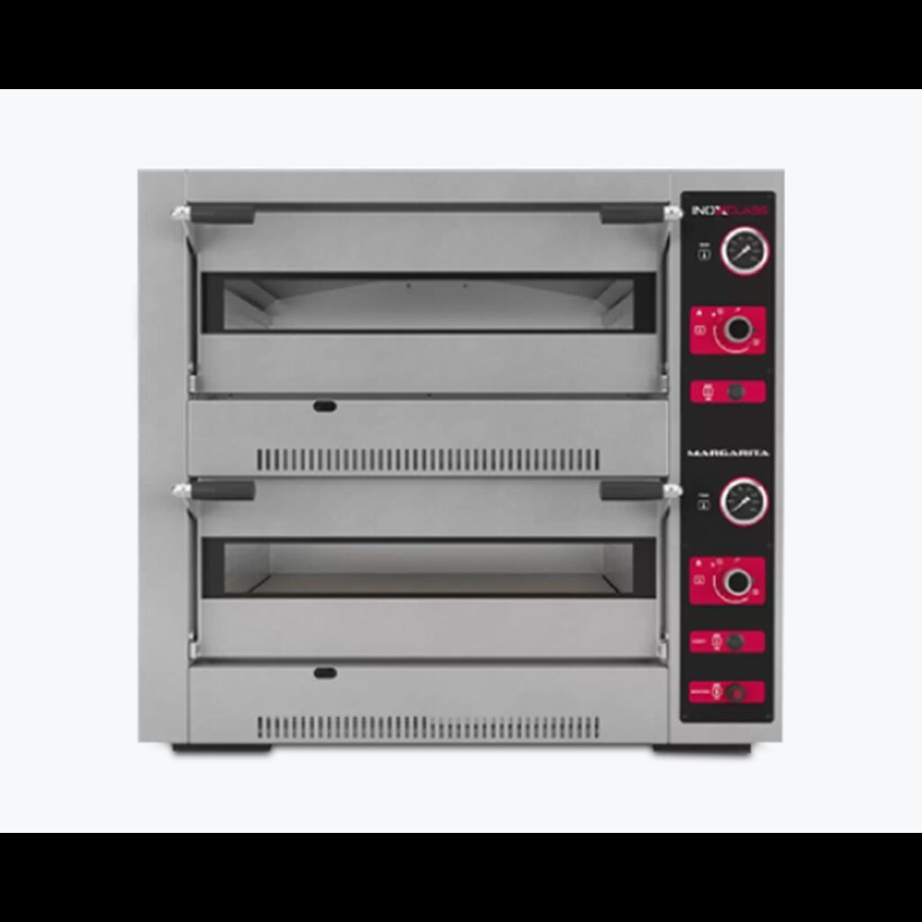 İnoxClass Pizza Fırını 30 sm 4+4 Qazlı Peşəkar mətbəxlər üçün iki — İsitmə avadanlığı, Bakı