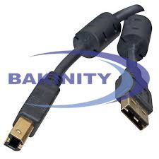 Printer cable Konoos USB PRO Am-bm 3m — 8.05 ₼ · Bakı · Kompüterlər və noutbuklar Printer cable Konoos USB PRO Am-bm 3m — Bakı
