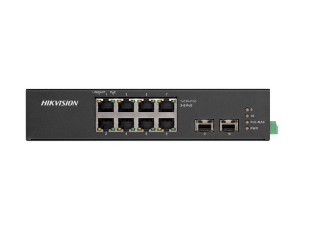8 Port Gigabit Unmanaged Industrial Hi-PoE Switch — Şəbəkə və server avadanlığı, Bakı (2)